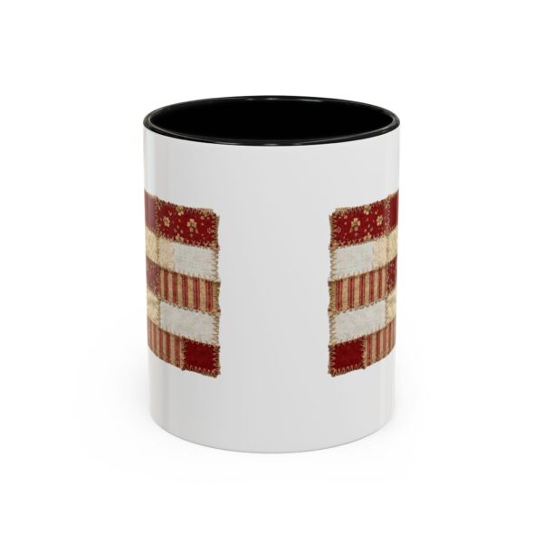 PR Flag Accent Coffee Mug (11, 15oz)